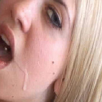 Hot facial for cute Britney 18